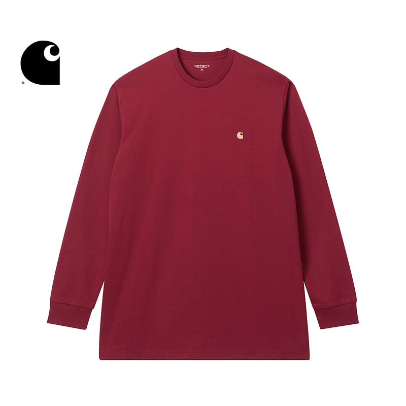 Carhartt Wip Long-Sleeved T-Shirt Men's Summer Classic C Logo Embroidered Wide Version Carhartt