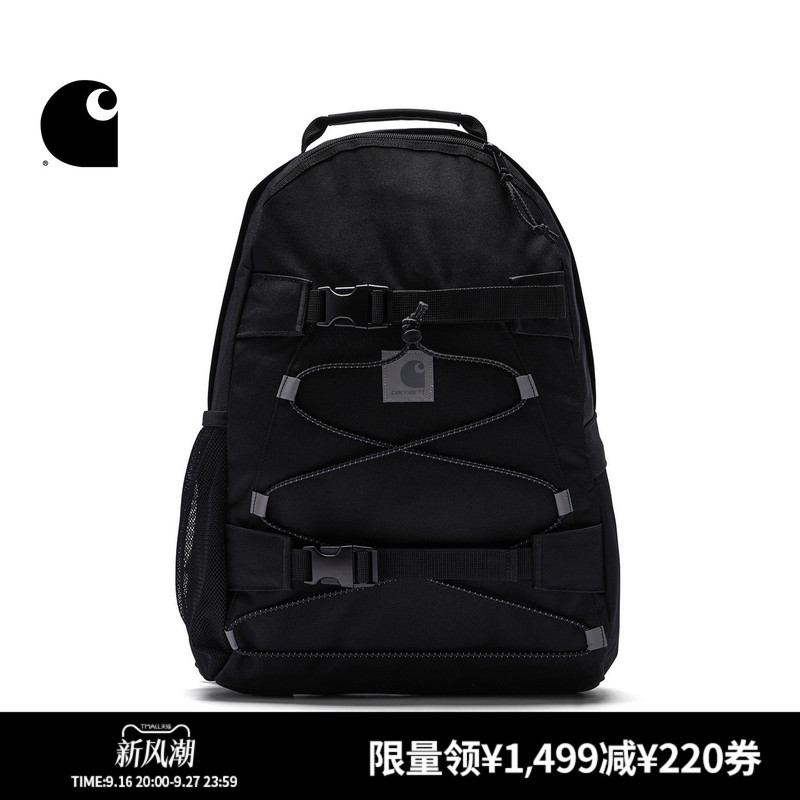 Carhartt Wip Backpack Autumn New Accessories Classic Reflective Square Logo Buckle Outdoor Carhartt