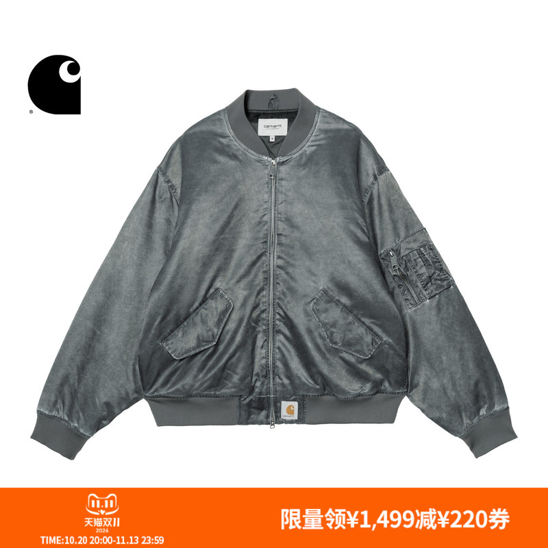 Carhartt Wip Jacket Men's Autumn and Winter New Classic Lettering Vintage Water-Resistant Pilot Jacket Carhartt