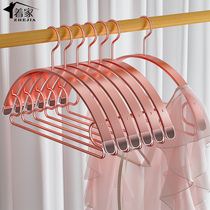 Space aluminum alloy clothes adult without trace coat frame drying frame stainless steel anti-skid clothes hang household drying