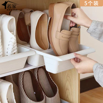 Shoe rack collector spatial shoe cupboard layered partition for shoe cabinet