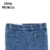 littlemoco mùa thu cô gái quần cá nhân hóa cắt bên quần wash nước denim cô gái quần jean Ole - Quần jean