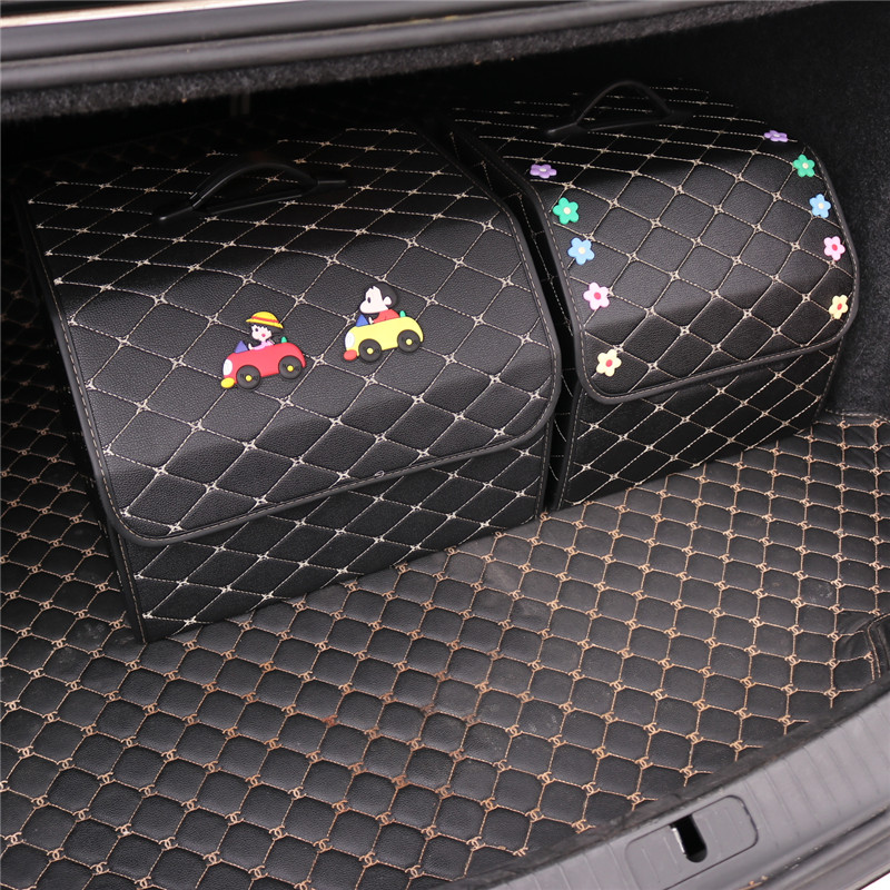 Car storage box storage bag car trunk finishing box storage box cute multi-functional glove box Daquan female