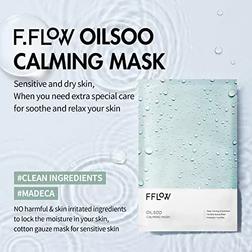 Aekyung fflow ilsoo Calming Facial Mask Bija Centella Extra