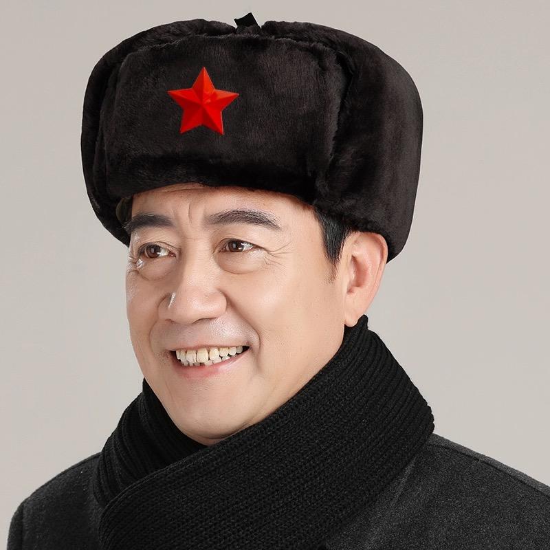 雷鋒帽子メンズ非軍事帽子メンズ帽子非軍事帽子帽子男女65スタイル軍事帽子高齢者帽子メンズ