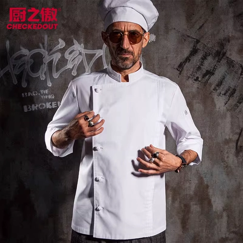 Duomilai униформа шеф-повара рабочая одежда для выпечки, общественного питания, отеля, кухонная одежда, униформа шеф-повара, рабочая одежда с длинными рукавами