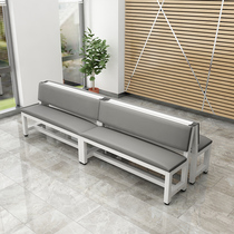 Soft Bag Backrest Leather Chair Barbershop Clinic Waiting Chair Ball Gallery Gym Gym Rest Area Strip Chair Leaning Against Wall Chair