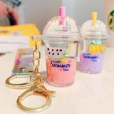 Изысканный милый чай с молоком, брелок, украшение на сумку, школьный рюкзак, аксессуар на рюкзак, Южная Корея, делается под заказ, популярно в интернете