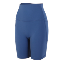 movingtime high-looking belly tightening butt lifting Pilates suit womens fitness running five-point yoga pants two-piece set