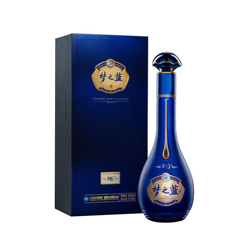 🎁 梦之蓝M6+: 40.8度浓香白酒，送给商务人士的绝佳选择！白酒界的新宠