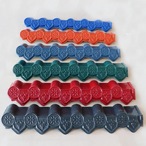 Drip board antique drip carved drip board resin tile accessories printing drip board eaves decorative plastic tile