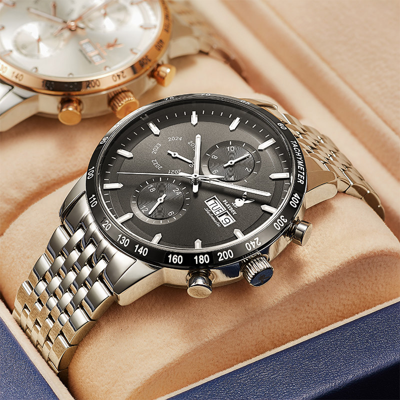 Playboy watch men's new ten new concepts hollow tourbillon brand automatic mechanical watch tide