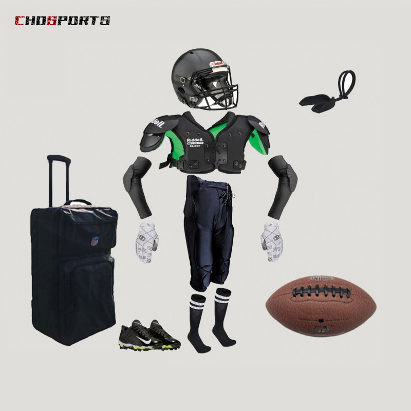 Rugby Safety Helmet Armor Child Anticollision Pants Teenagers Rugby Suit Children Full Set Kit