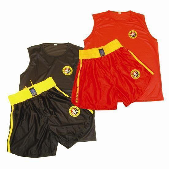 Yinsheng adult children's men's and women's Sanda clothing short-sleeved shorts boxing clothing UFC MMA fighting Muay Thai clothing