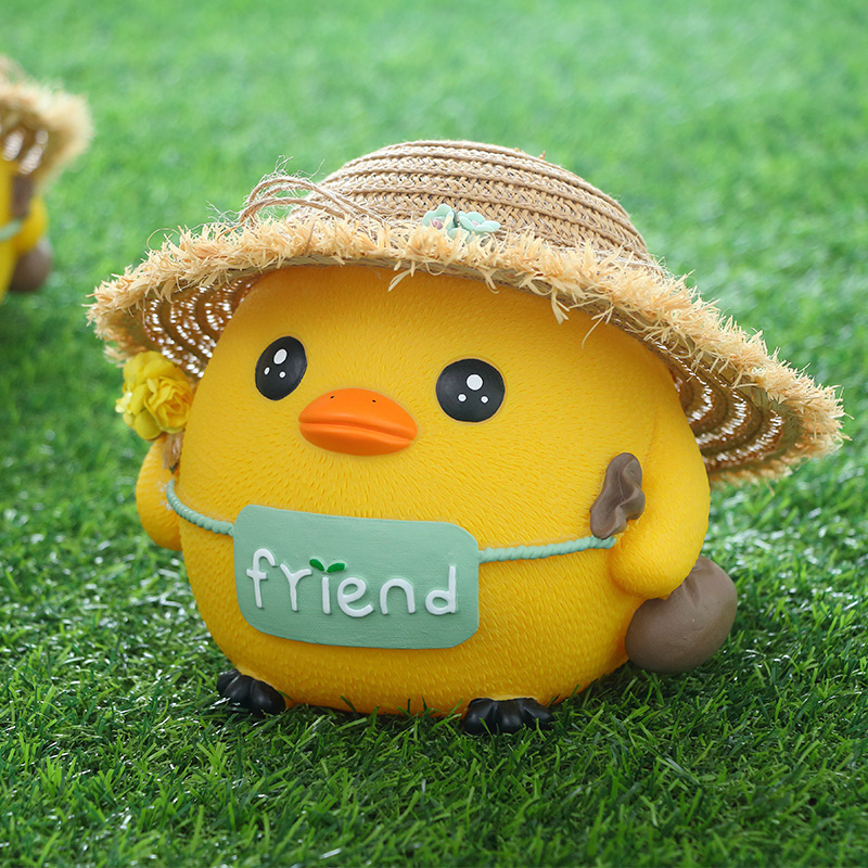 Deposit Money Pot Adult Anti-Fall Chicken Deposit Money Cylinder Big Number Cartoon Korea Creative Cute Children Girl Birthday Present