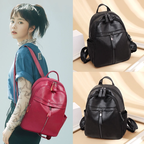 Рюкзак, черная вместительная и большая сумка через плечо для отдыха для матери и ребенка, коллекция 2021, японские и корейские, в корейском стиле