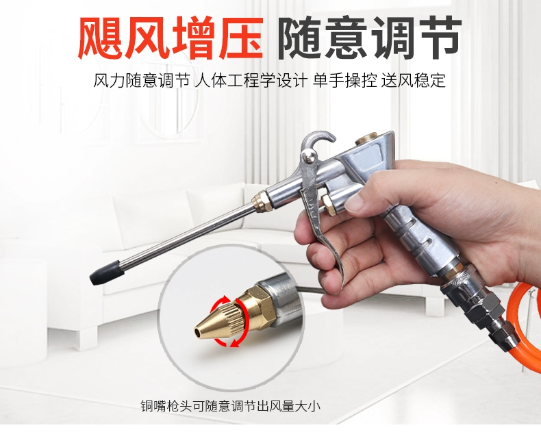 súng phun sơn khí nén	 Súng thổi bụi áp suất cao bồ hóng súng thổi máy bơm không khí thổi súng mở rộng khí nén công cụ máy nén khí súng phun loại bỏ bụi thổi bụi súng máy nén khí ô tô