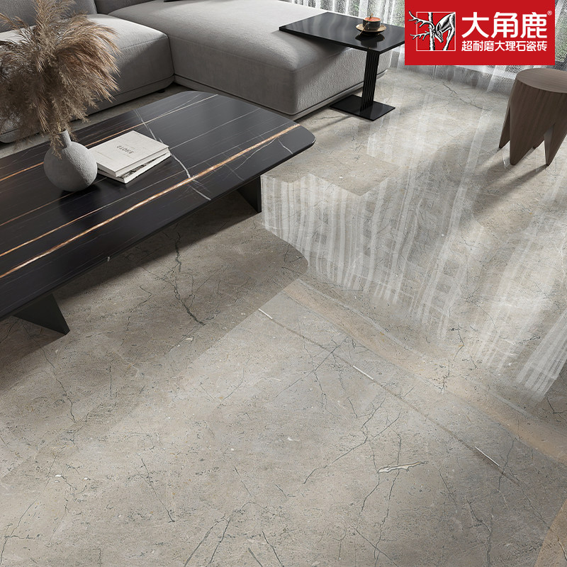 Large Antlers Ultra Wear marble tiles 600x1200 Italian Sicilian grey D3-T12095