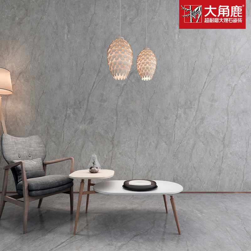 Large Antlers Ultra Wear marble tiles 900x1800 Irish grey D5-L18711 Dense Stitched large plate