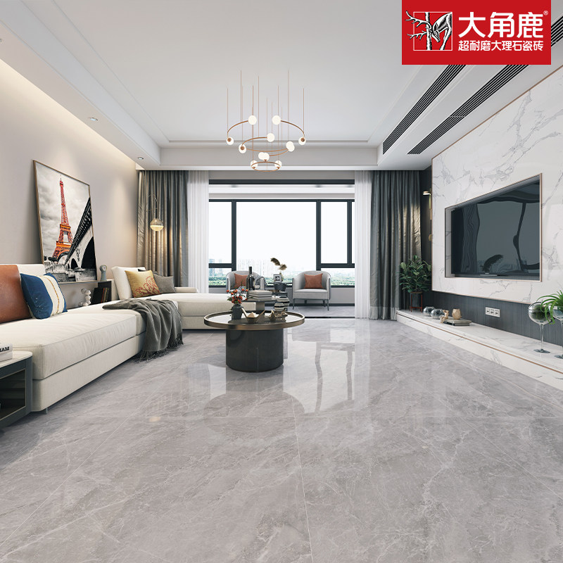 Large corner deer ultra-abrasion resistant marble tiles 900x1800 Beryash D3-T1831