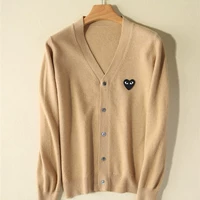 Хаки кардиган, V-образный вырез