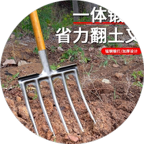 Agricultural flip-floor steel fork four tooth excavation dig tooth dig tooth tooth tooth tooth tooth tooth tooth tooth tooth tooth 5