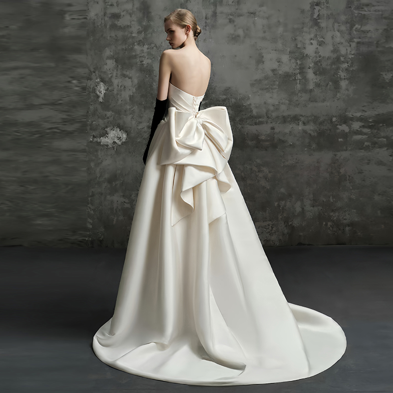 Tube top, summer advanced wedding dress,  Tube top, summer advanced wedding dress,