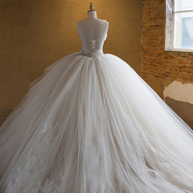 Summer wedding dress, advanced tube top, fitted, high-end Summer wedding dress, advanced tube top, fitted, high-end