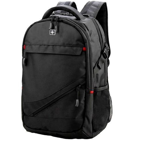 Вместительный и большой ноутбук для путешествий для отдыха, школьный рюкзак, Швейцария, бизнес-версия, для средней школы