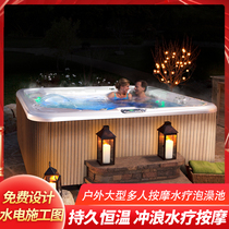 Luxury surf Whirlpool home Outdoor SPA SPA SPA SPA Bath thermostatic Villa massively multiplayer bath