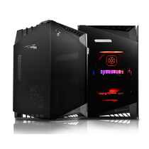 Yinxin SilverStone LD03-AF performance version ITX chassis vertical air duct 120 water-cooled long graphics card