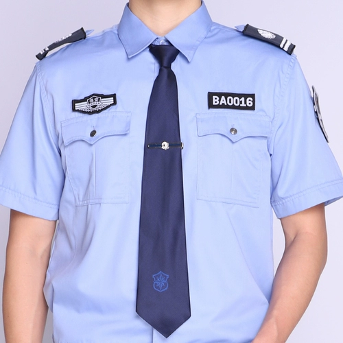 Рубашка для работы, галстук с молнией, униформа