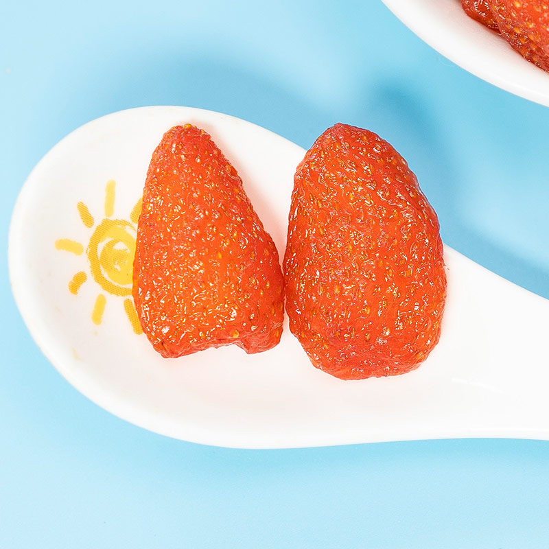 烘凍干草莓水果干脆果脯草莓干凍干健康零食小吃網紅休閑食品云南
