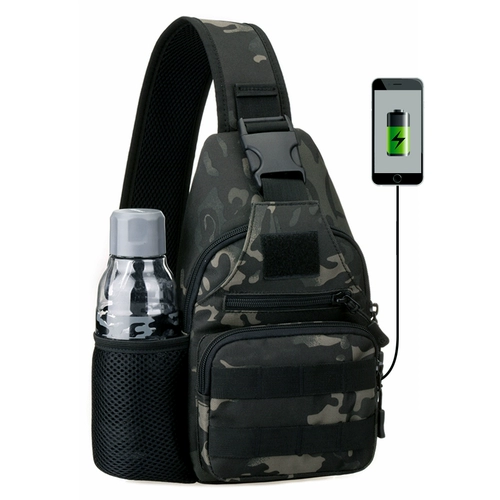 Нагрудная сумка, мужской шоппер, дорожная сумка на одно плечо, тактический рюкзак, универсальная поясная сумка, рогатка