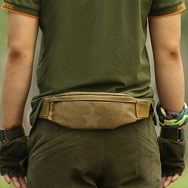 Sports Purse running mobile phone bag Invisible male canvas abrasion resistant chest bag outdoor multifunctional ultra-thin mini-belt bag