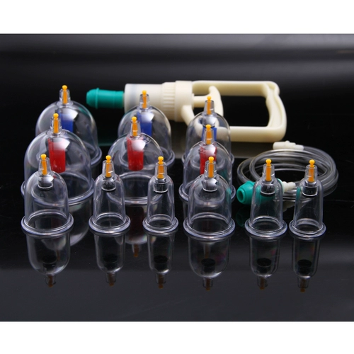 康祝慈 Подлинное вакуумное насос насос 12 банок 12 банок для домашней магнитной терапии. Куппинг газовый бак не утолщение