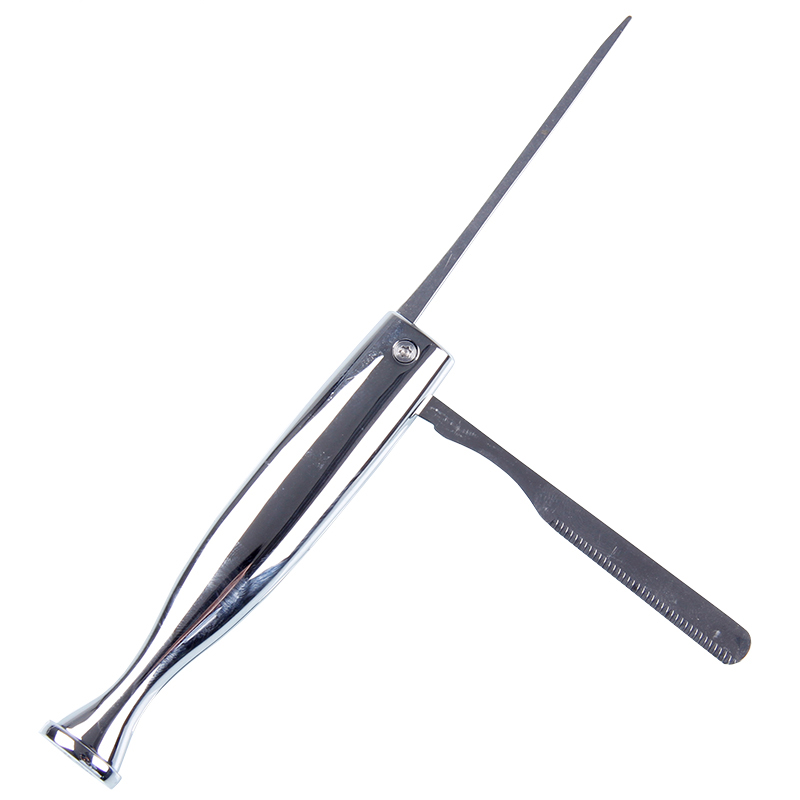 Pipe smoke knife stainless steel three-in-one smoke knife tobacco pressure rod through needle repair carbon knife pipe cleaning tool