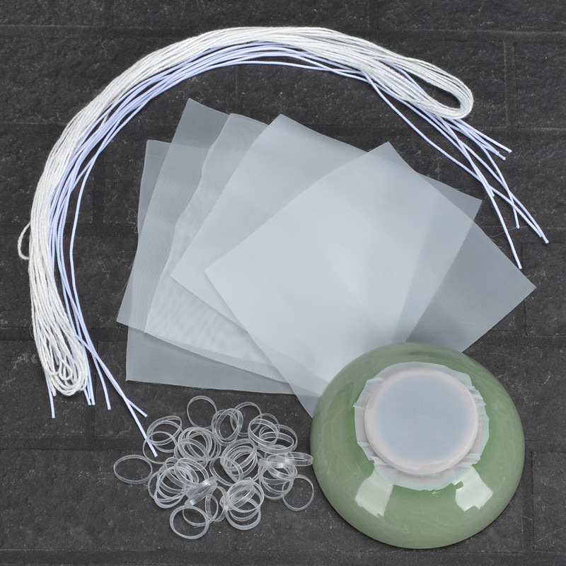Tea filter replacement mesh kung fu tea set brew tea filter tea leakage high density slag parts ultra-fine mesh yarn