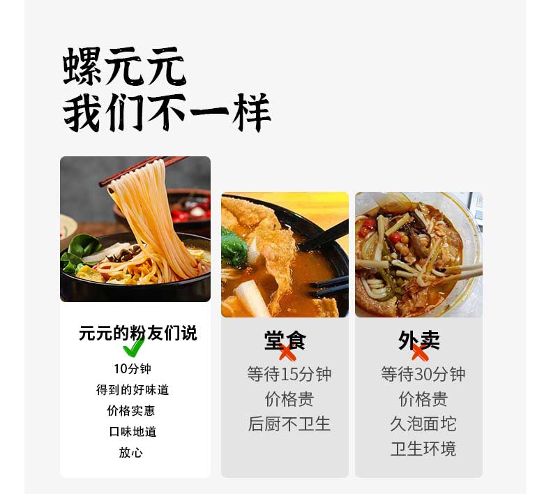 螺元元柳州螺蛳粉 300G*3袋 图6