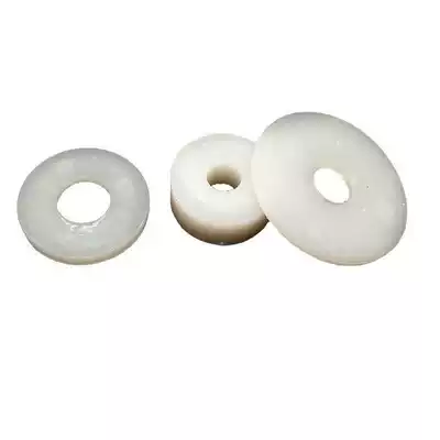 Insulating gasket with hole plastic round gasket enlarged thickened nylon plastic insulating gasket flat pad M6M