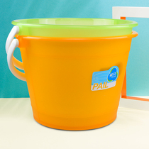 Camellia bucket plastic household thickened medium 11L portable bath laundry mop bucket Water storage plastic car wash bucket
