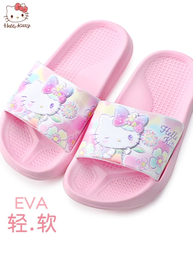 Hello kitty, нескользящие тапочки, дезодорированные слайдеры