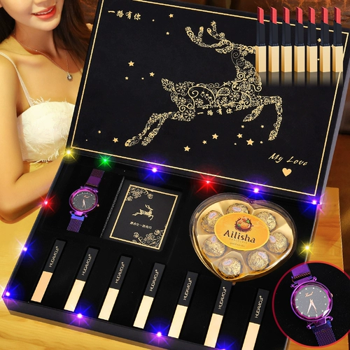 Подарки на День святого Валентина Танабата дайте девушку девочку девочки -девочки жена творческая день рождения практическая подарочная коробка мемориал сюрприз романтика