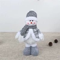 Серый снеговик