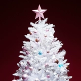 Белый брендовый рождественский декор для коммерческого использования, 2.1м