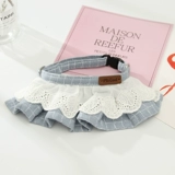 Волнистый слюнявчик, шарф, нагрудник, кружевной милый аксессуар для принцессы