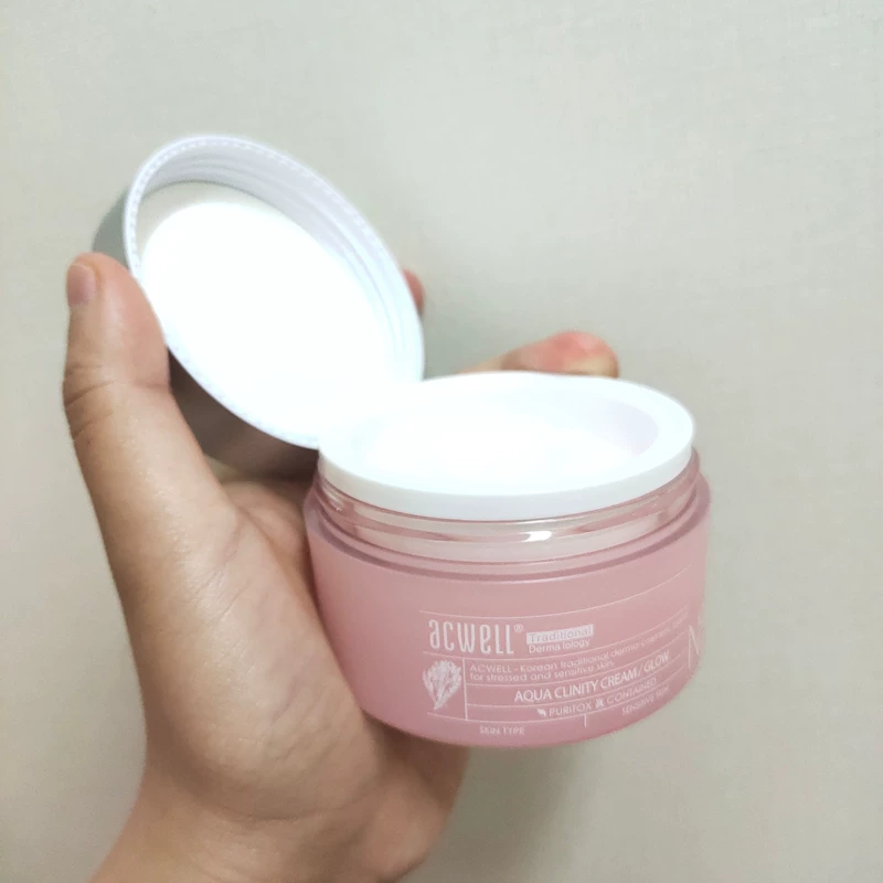Seti leti ▲ Korea acwell Ai Kewei N4 Cream Pink Soothing Light Moisture Cream Dumb - Kem dưỡng da