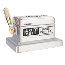 COHIBA Cohiba high-end cigar scissors desktop V-shaped multi-caliber cigarette scissors tool set smoking accessories