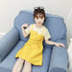 Girls net red dress summer dress 2023 new medium and big children little girl summer super foreign style princess dress Korean version