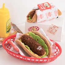 Ready in stock] bime new hot dog food hiding sound toy Korean dog toy